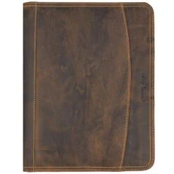 Vintage Ringmappe Leder 26 Cm