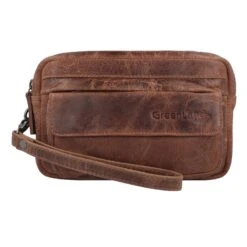 Montana Handgelenktasche Herrentasche Leder 21 Cm