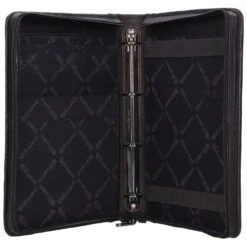 Black Nappa Ringmappe Leder 33 Cm -Günstiges Taschengeschäft 2dddb93025847cee41b323155b88cf17 4