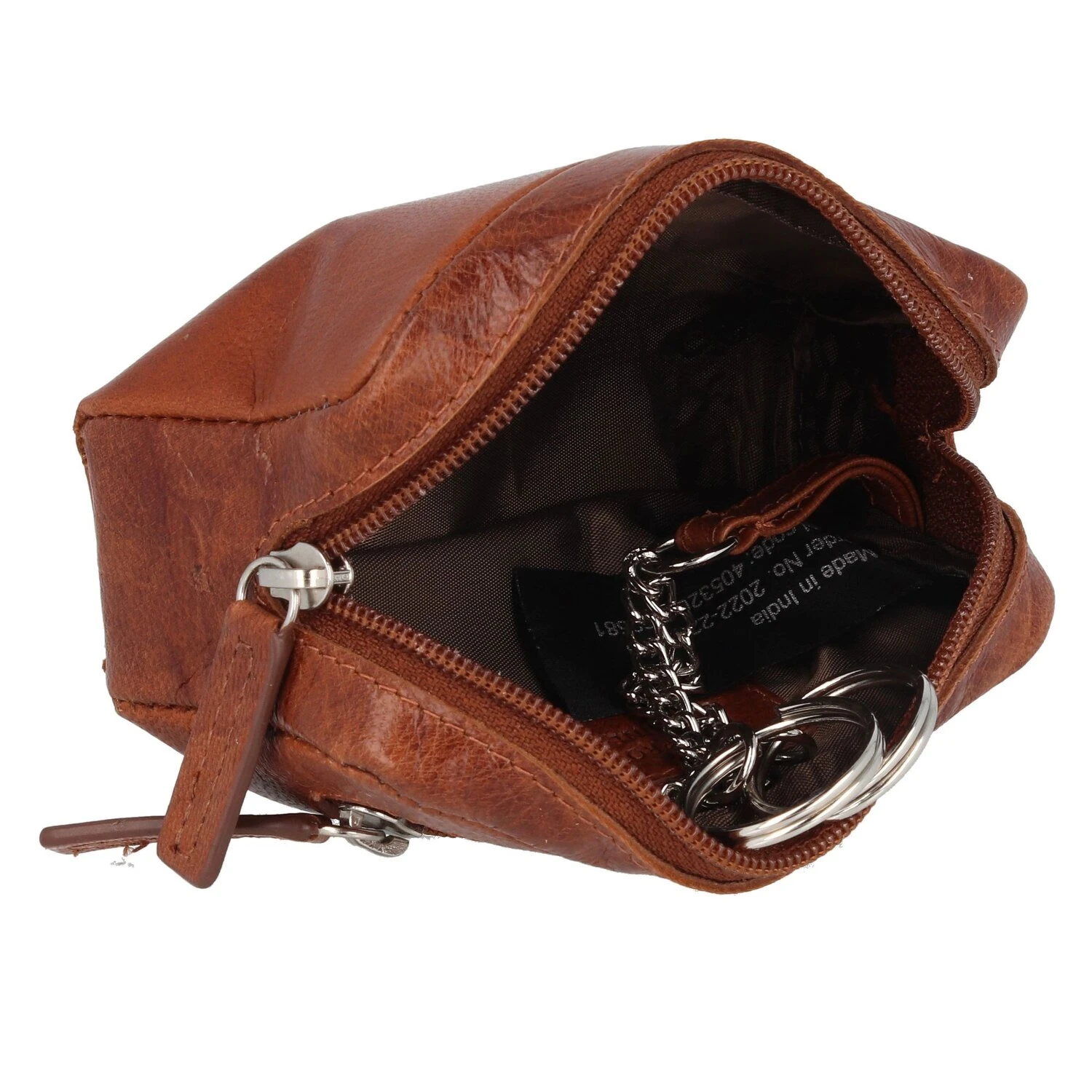 Donna Aurona Schlüsseletui RFID Leder 10,5 Cm 5 Donna Aurona Schlüsseletui RFID Leder 10,5 Cm – Bild 5