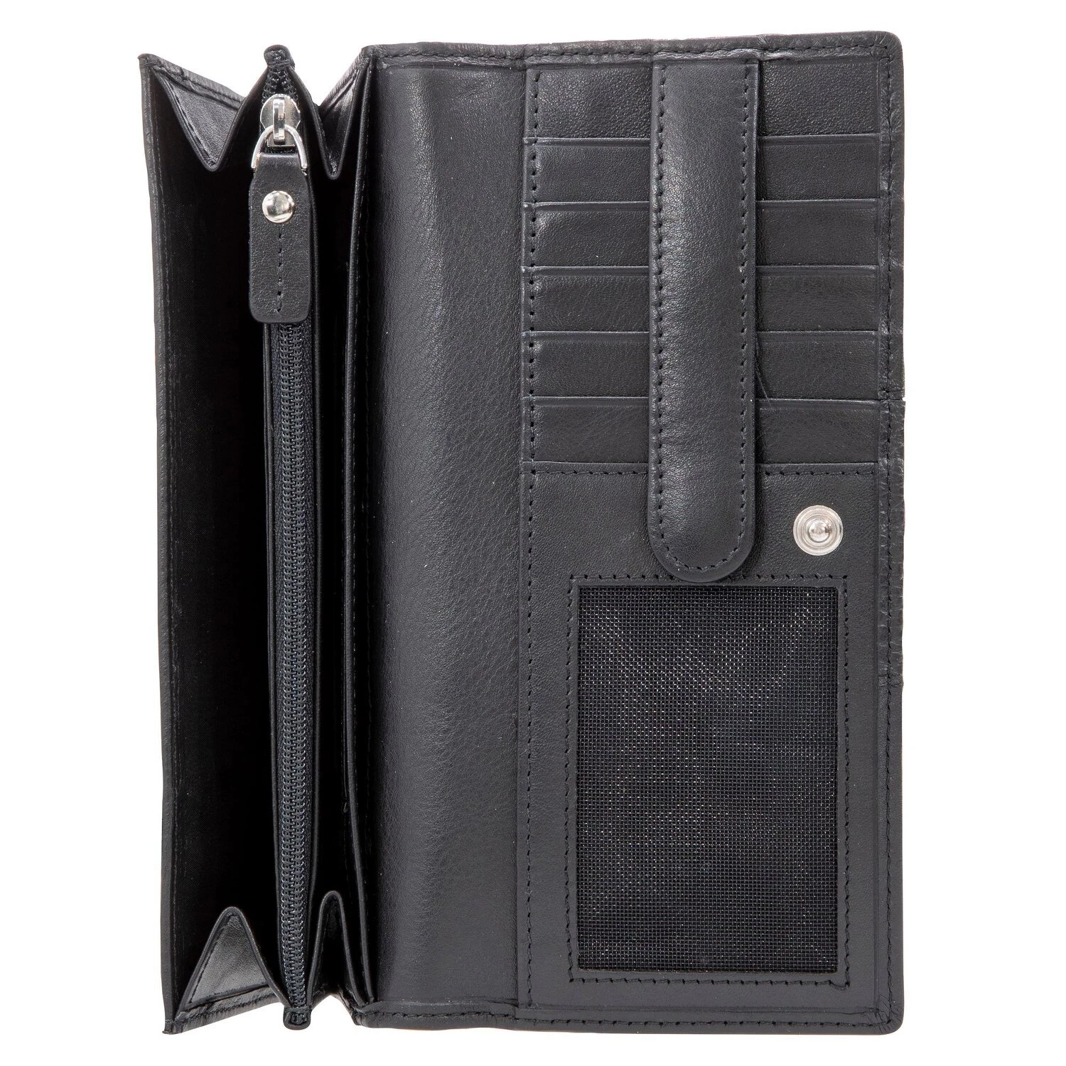 Auen Diedburg Clutch Geldbörse RFID Schutz Leder 18.5 Cm 4 Auen Diedburg Clutch Geldbörse RFID Schutz Leder 18.5 Cm – Bild 4