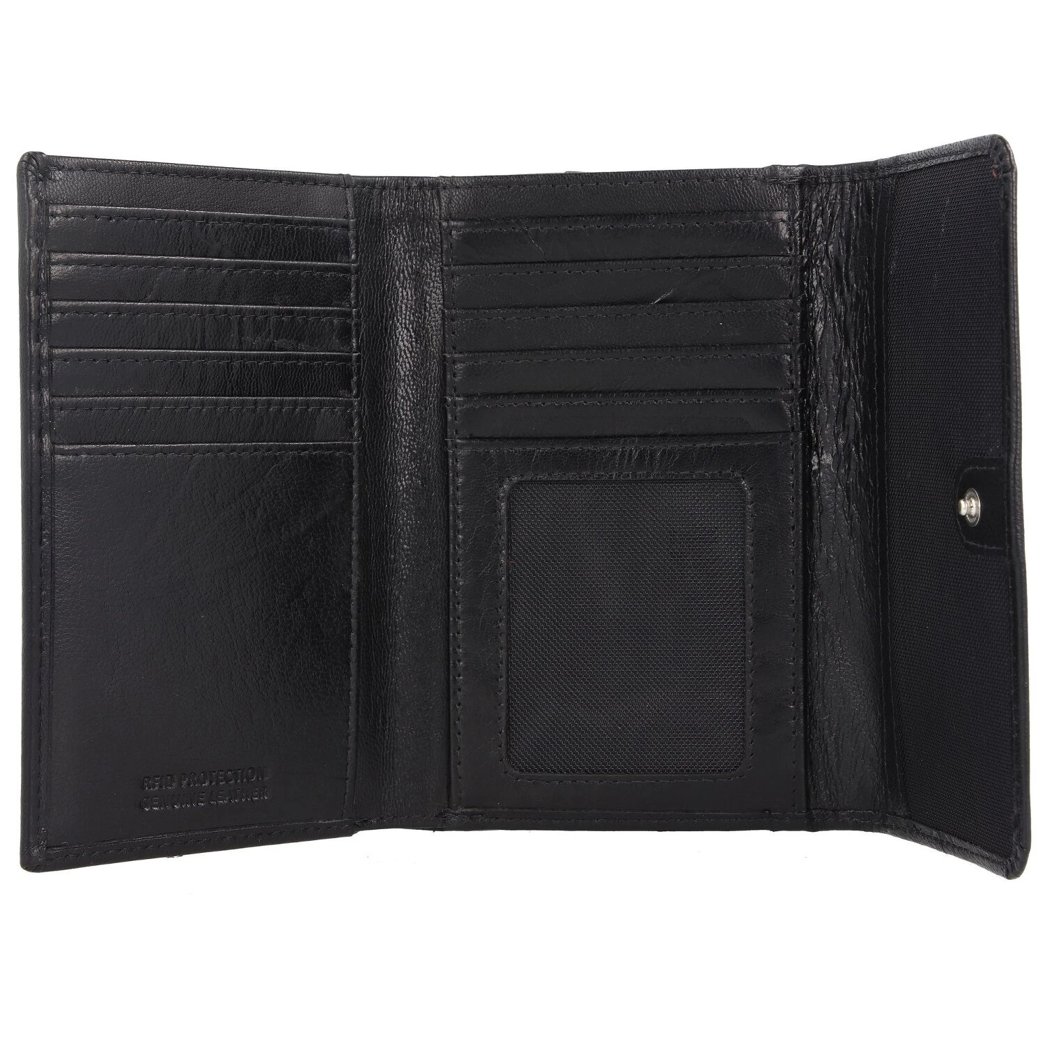 Donna Aurona Geldbörse RFID Leder 14,5 Cm 6 Donna Aurona Geldbörse RFID Leder 14,5 Cm – Bild 6