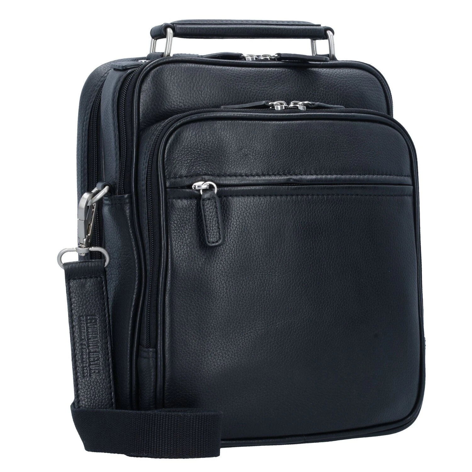 Leonhard Heyden Berlin Umhängetasche Leder 28 Cm 2 Leonhard Heyden Berlin Umhängetasche Leder 28 Cm – Bild 2