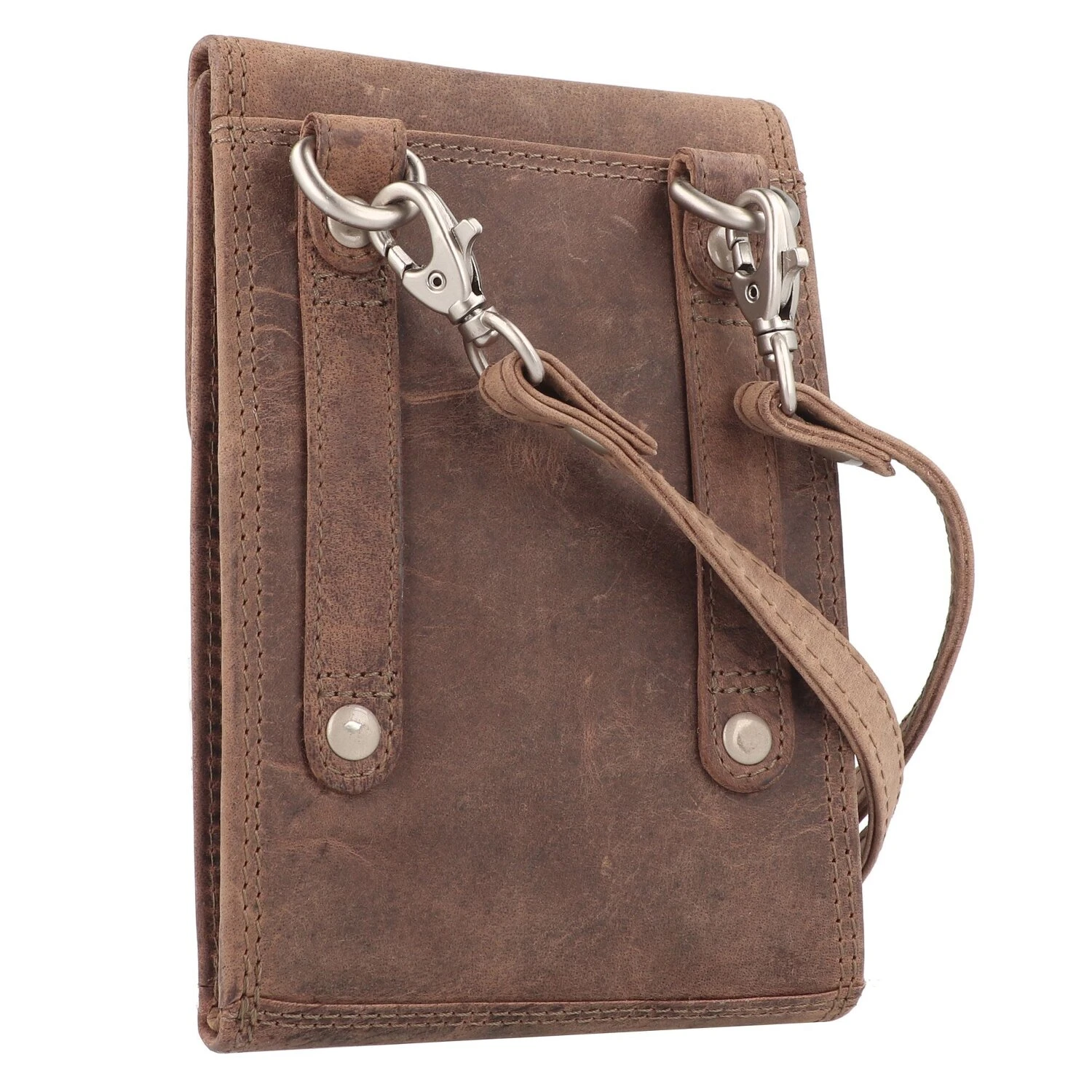 Stone Brusttasche Leder 11 Cm 2 Stone Brusttasche Leder 11 Cm – Bild 2