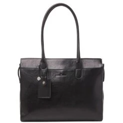 Ellen Schultertasche Leder 40 Cm Laptopfach