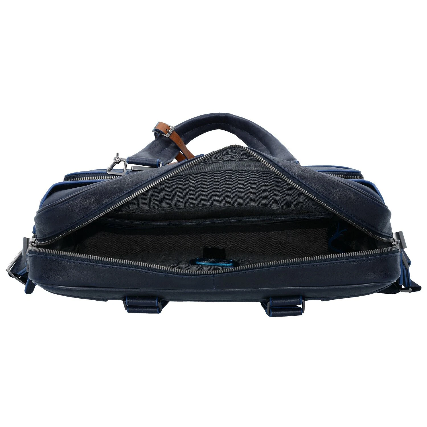 Piquadro Blue Square Special Aktentasche Leder 39 Cm Laptopfach 5 Piquadro Blue Square Special Aktentasche Leder 39 Cm Laptopfach – Bild 5