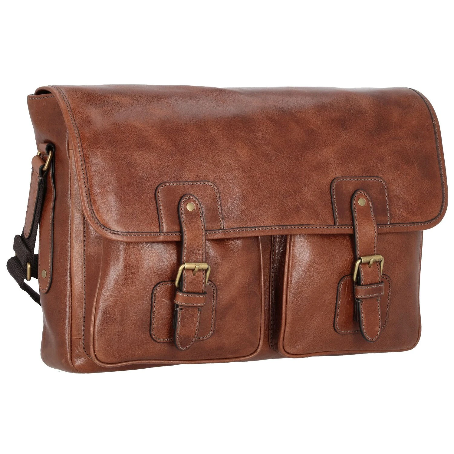 Fossil Greenville Messenger Leder 41 Cm Laptopfach 2 Fossil Greenville Messenger Leder 41 Cm Laptopfach – Bild 2