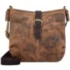 Vintage Umhängetasche Leder 27 Cm