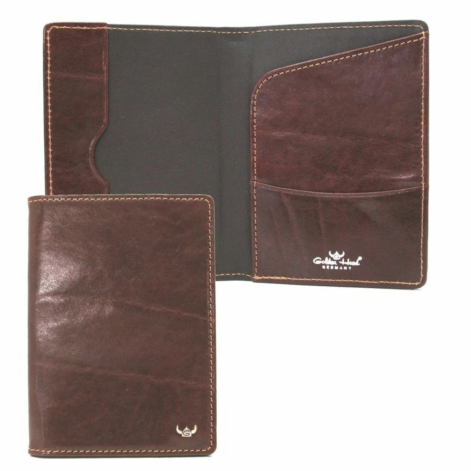 Golden Head Colorado RFID Protect Reisepassetui Leder 10 Cm 2 Golden Head Colorado RFID Protect Reisepassetui Leder 10 Cm – Bild 2