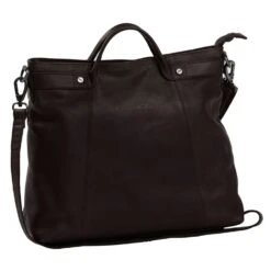 Wax Pull Up Helsinki Handtasche Leder 35 Cm
