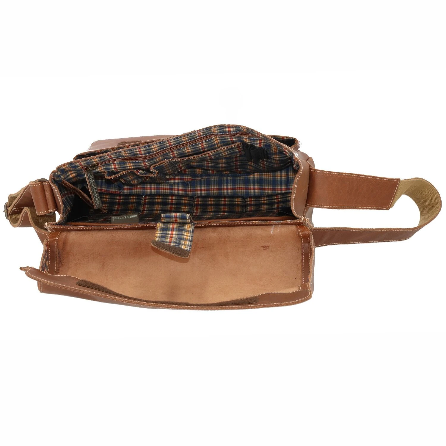 Hunter Nick Messenger Leder 37 Cm Laptopfach 5 Hunter Nick Messenger Leder 37 Cm Laptopfach – Bild 5