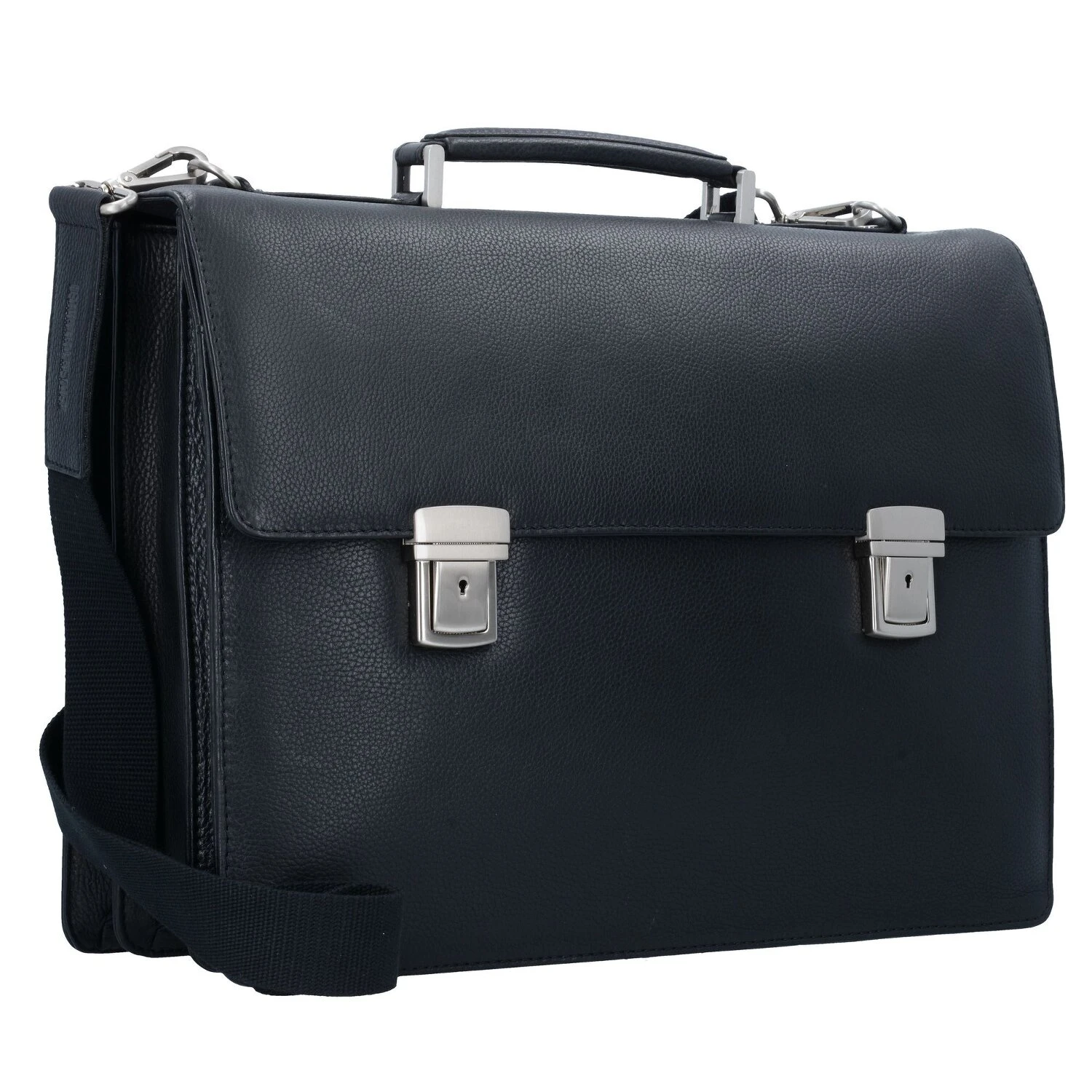 Leonhard Heyden Berlin Aktentasche Leder 42 Cm Laptopfach 2 Leonhard Heyden Berlin Aktentasche Leder 42 Cm Laptopfach – Bild 2