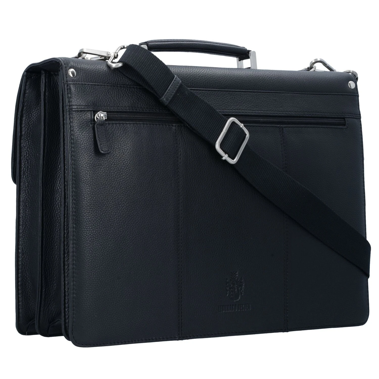Leonhard Heyden Berlin Aktentasche Leder 42 Cm Laptopfach 4 Leonhard Heyden Berlin Aktentasche Leder 42 Cm Laptopfach – Bild 4