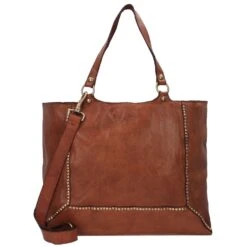 Campomaggi Schultertasche Leder 42 Cm