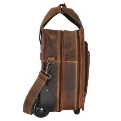 Vintage 2 Rollen Businesstrolley 33 Cm Laptopfach -Günstiges Taschengeschäft be9f270f12401fb3a46870bacc5f1a9e 2