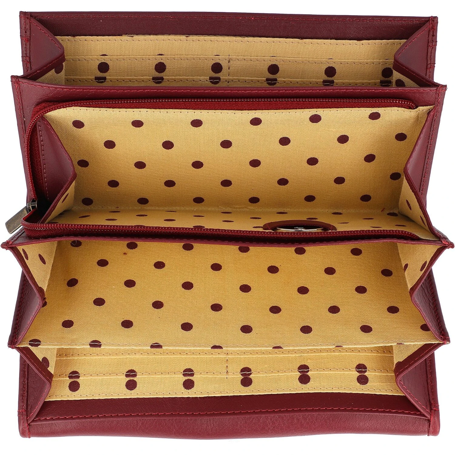 Peru Geldbörse RFID Leder 18,5 Cm 5 Peru Geldbörse RFID Leder 18,5 Cm – Bild 5